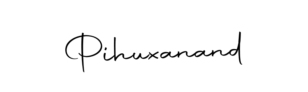 Design your own signature with our free online signature maker. With this signature software, you can create a handwritten (Autography-DOLnW) signature for name Pihuxanand. Pihuxanand signature style 10 images and pictures png