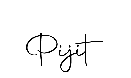 if you are searching for the best signature style for your name Pijit. so please give up your signature search. here we have designed multiple signature styles  using Autography-DOLnW. Pijit signature style 10 images and pictures png