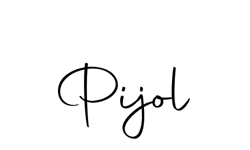 The best way (Autography-DOLnW) to make a short signature is to pick only two or three words in your name. The name Pijol include a total of six letters. For converting this name. Pijol signature style 10 images and pictures png