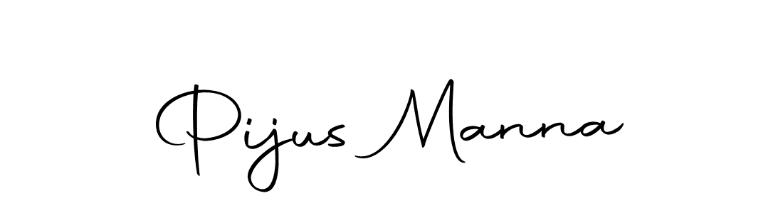 Design your own signature with our free online signature maker. With this signature software, you can create a handwritten (Autography-DOLnW) signature for name Pijus Manna. Pijus Manna signature style 10 images and pictures png