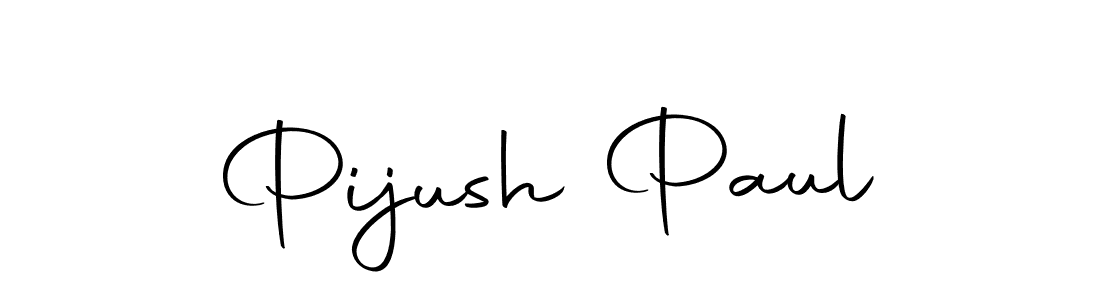 Design your own signature with our free online signature maker. With this signature software, you can create a handwritten (Autography-DOLnW) signature for name Pijush Paul. Pijush Paul signature style 10 images and pictures png