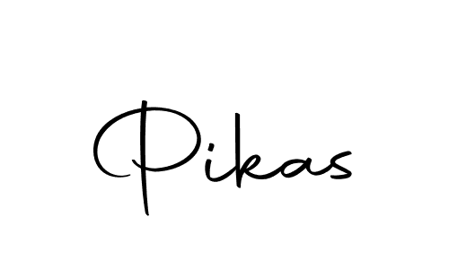 How to make Pikas name signature. Use Autography-DOLnW style for creating short signs online. This is the latest handwritten sign. Pikas signature style 10 images and pictures png