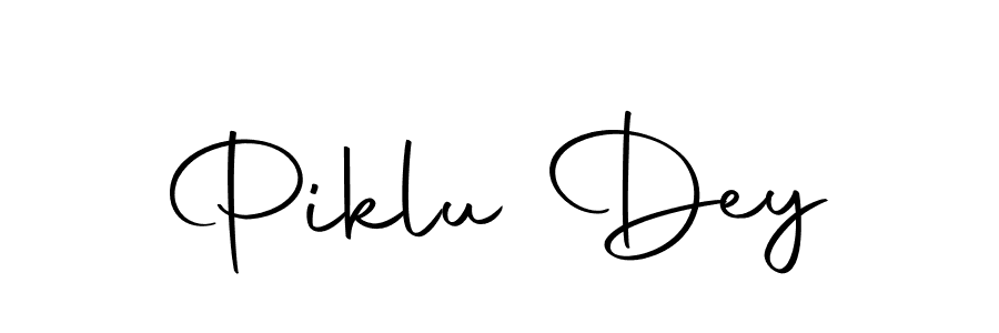 Make a beautiful signature design for name Piklu Dey. Use this online signature maker to create a handwritten signature for free. Piklu Dey signature style 10 images and pictures png