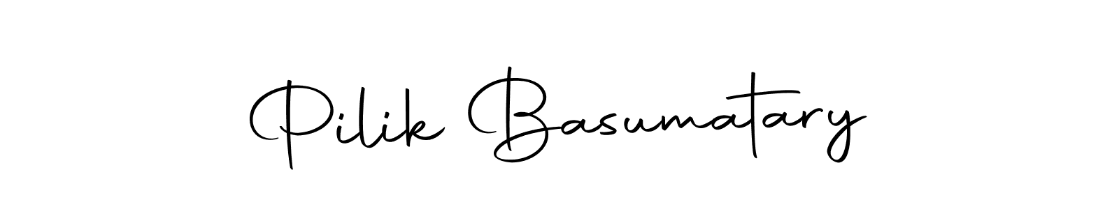 Autography-DOLnW is a professional signature style that is perfect for those who want to add a touch of class to their signature. It is also a great choice for those who want to make their signature more unique. Get Pilik Basumatary name to fancy signature for free. Pilik Basumatary signature style 10 images and pictures png
