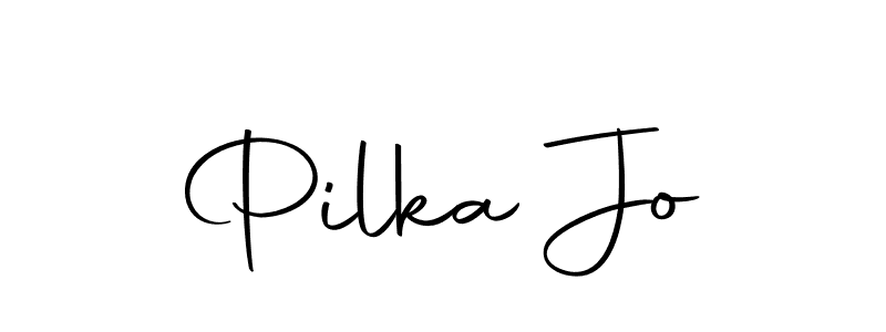 How to make Pilka Jo signature? Autography-DOLnW is a professional autograph style. Create handwritten signature for Pilka Jo name. Pilka Jo signature style 10 images and pictures png