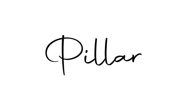 Create a beautiful signature design for name Pillar. With this signature (Autography-DOLnW) fonts, you can make a handwritten signature for free. Pillar signature style 10 images and pictures png