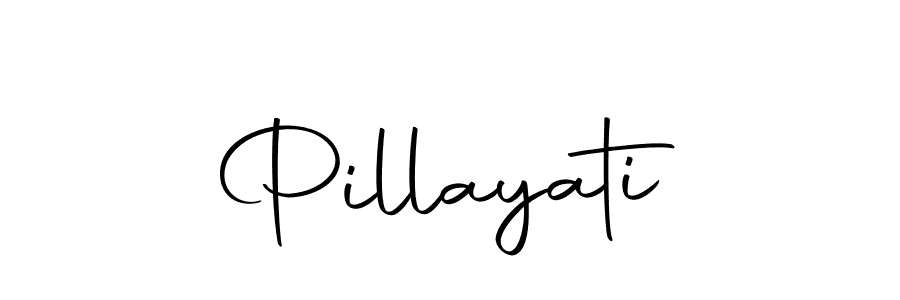 Use a signature maker to create a handwritten signature online. With this signature software, you can design (Autography-DOLnW) your own signature for name Pillayati. Pillayati signature style 10 images and pictures png