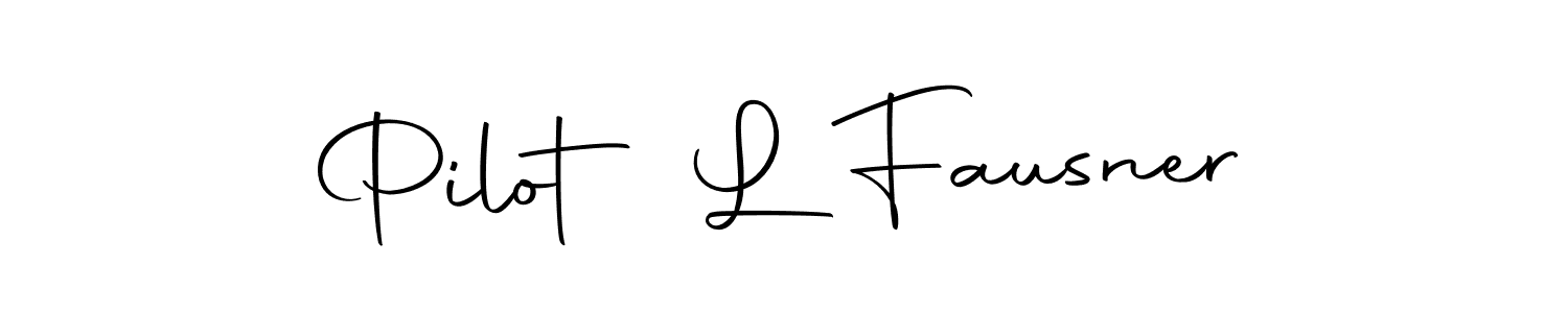 Use a signature maker to create a handwritten signature online. With this signature software, you can design (Autography-DOLnW) your own signature for name Pilot L Fausner. Pilot L Fausner signature style 10 images and pictures png