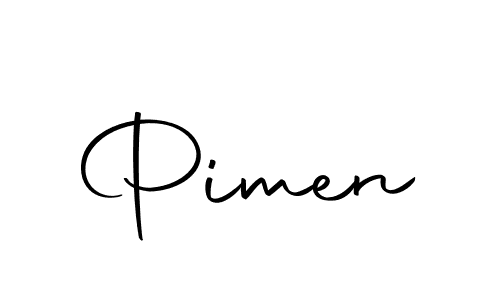 You should practise on your own different ways (Autography-DOLnW) to write your name (Pimen) in signature. don't let someone else do it for you. Pimen signature style 10 images and pictures png