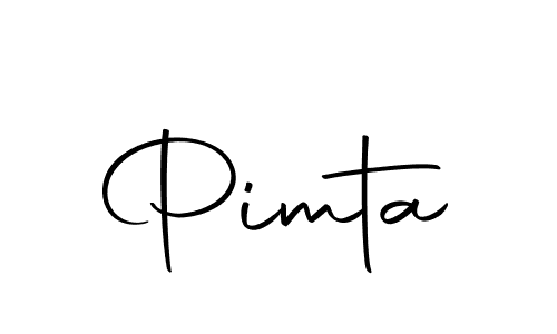 Pimta stylish signature style. Best Handwritten Sign (Autography-DOLnW) for my name. Handwritten Signature Collection Ideas for my name Pimta. Pimta signature style 10 images and pictures png