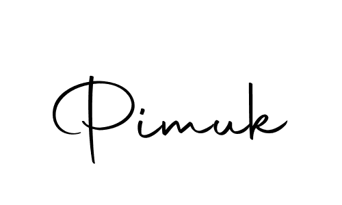 Pimuk stylish signature style. Best Handwritten Sign (Autography-DOLnW) for my name. Handwritten Signature Collection Ideas for my name Pimuk. Pimuk signature style 10 images and pictures png