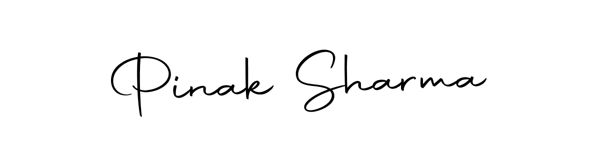 Make a short Pinak Sharma signature style. Manage your documents anywhere anytime using Autography-DOLnW. Create and add eSignatures, submit forms, share and send files easily. Pinak Sharma signature style 10 images and pictures png