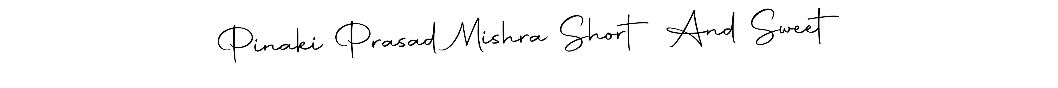 Make a beautiful signature design for name Pinaki Prasad Mishra Short And Sweet. Use this online signature maker to create a handwritten signature for free. Pinaki Prasad Mishra Short And Sweet signature style 10 images and pictures png