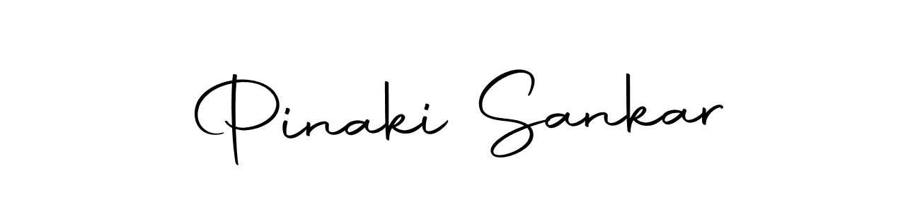 How to make Pinaki Sankar name signature. Use Autography-DOLnW style for creating short signs online. This is the latest handwritten sign. Pinaki Sankar signature style 10 images and pictures png
