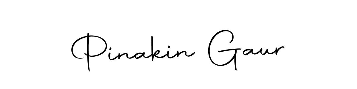 The best way (Autography-DOLnW) to make a short signature is to pick only two or three words in your name. The name Pinakin Gaur include a total of six letters. For converting this name. Pinakin Gaur signature style 10 images and pictures png