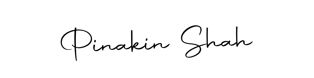 Create a beautiful signature design for name Pinakin Shah. With this signature (Autography-DOLnW) fonts, you can make a handwritten signature for free. Pinakin Shah signature style 10 images and pictures png