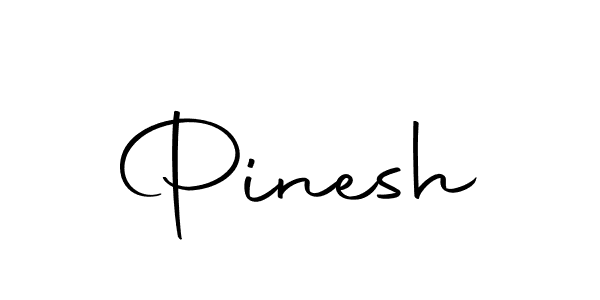 Make a beautiful signature design for name Pinesh. With this signature (Autography-DOLnW) style, you can create a handwritten signature for free. Pinesh signature style 10 images and pictures png