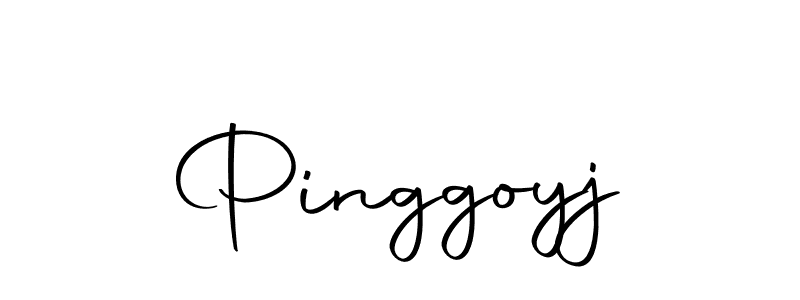 Make a beautiful signature design for name Pinggoyj. With this signature (Autography-DOLnW) style, you can create a handwritten signature for free. Pinggoyj signature style 10 images and pictures png