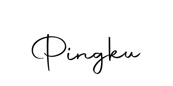 Pingku stylish signature style. Best Handwritten Sign (Autography-DOLnW) for my name. Handwritten Signature Collection Ideas for my name Pingku. Pingku signature style 10 images and pictures png