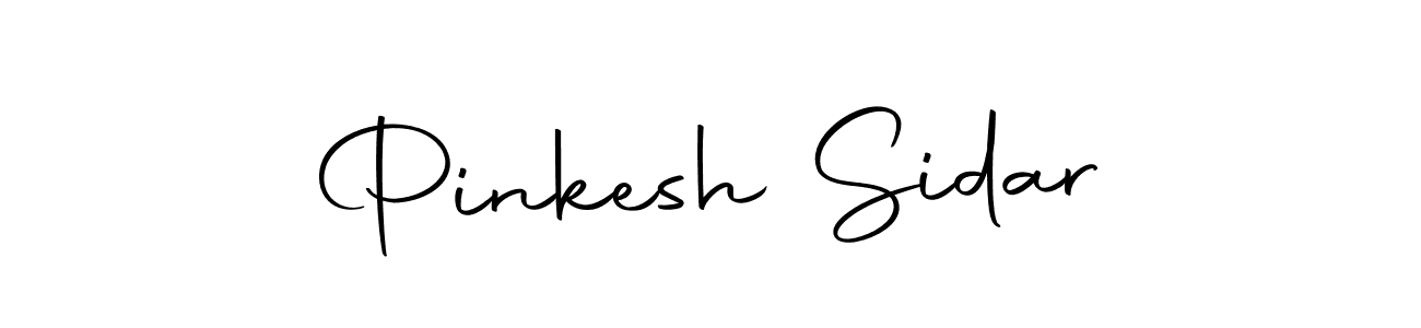 Use a signature maker to create a handwritten signature online. With this signature software, you can design (Autography-DOLnW) your own signature for name Pinkesh Sidar. Pinkesh Sidar signature style 10 images and pictures png