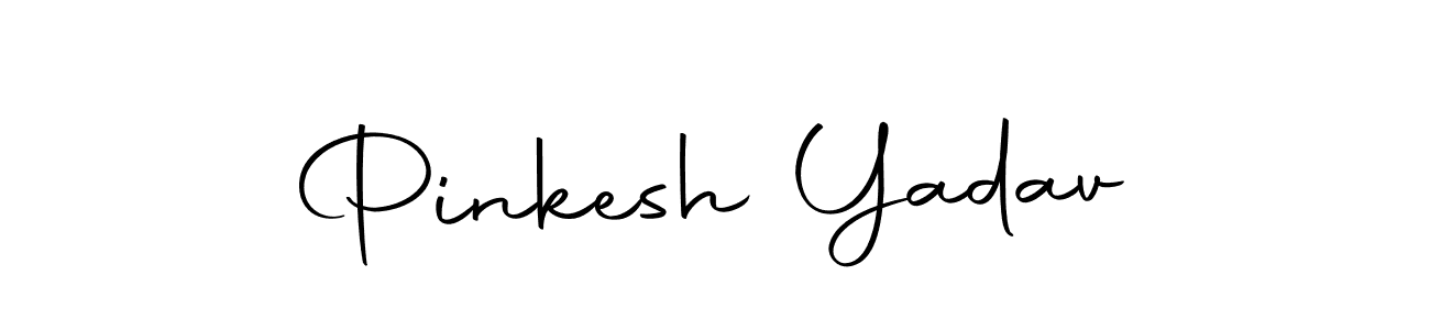 Also we have Pinkesh Yadav name is the best signature style. Create professional handwritten signature collection using Autography-DOLnW autograph style. Pinkesh Yadav signature style 10 images and pictures png