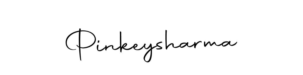 Use a signature maker to create a handwritten signature online. With this signature software, you can design (Autography-DOLnW) your own signature for name Pinkeysharma. Pinkeysharma signature style 10 images and pictures png