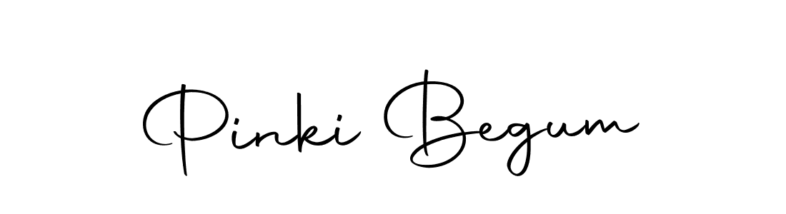 Use a signature maker to create a handwritten signature online. With this signature software, you can design (Autography-DOLnW) your own signature for name Pinki Begum. Pinki Begum signature style 10 images and pictures png