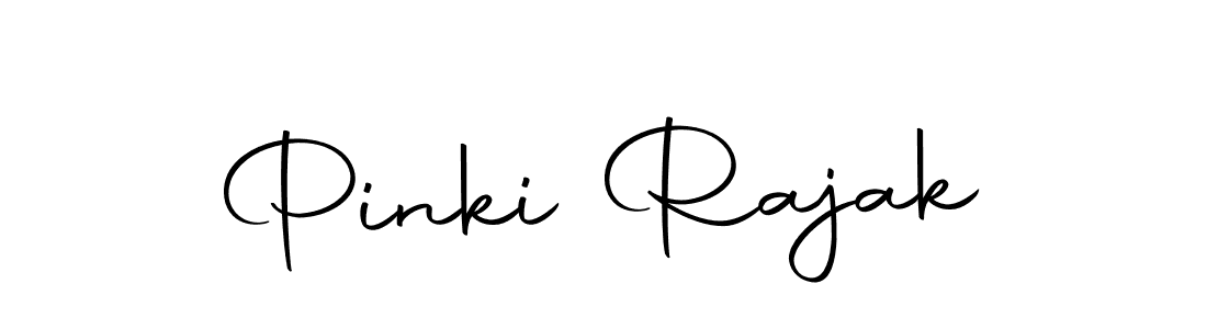 Design your own signature with our free online signature maker. With this signature software, you can create a handwritten (Autography-DOLnW) signature for name Pinki Rajak. Pinki Rajak signature style 10 images and pictures png