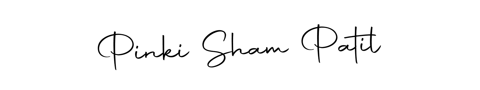 You should practise on your own different ways (Autography-DOLnW) to write your name (Pinki Sham Patil) in signature. don't let someone else do it for you. Pinki Sham Patil signature style 10 images and pictures png