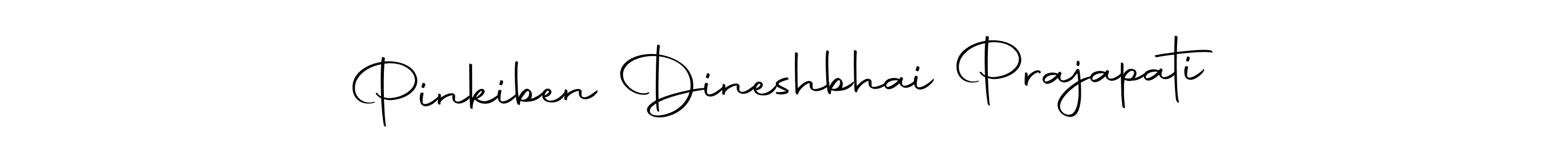 The best way (Autography-DOLnW) to make a short signature is to pick only two or three words in your name. The name Pinkiben Dineshbhai Prajapati include a total of six letters. For converting this name. Pinkiben Dineshbhai Prajapati signature style 10 images and pictures png