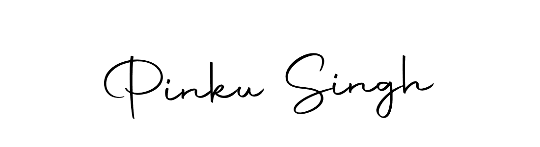 Create a beautiful signature design for name Pinku Singh. With this signature (Autography-DOLnW) fonts, you can make a handwritten signature for free. Pinku Singh signature style 10 images and pictures png