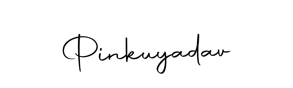 Design your own signature with our free online signature maker. With this signature software, you can create a handwritten (Autography-DOLnW) signature for name Pinkuyadav. Pinkuyadav signature style 10 images and pictures png