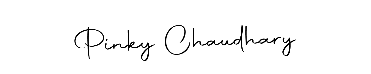 You should practise on your own different ways (Autography-DOLnW) to write your name (Pinky Chaudhary) in signature. don't let someone else do it for you. Pinky Chaudhary signature style 10 images and pictures png