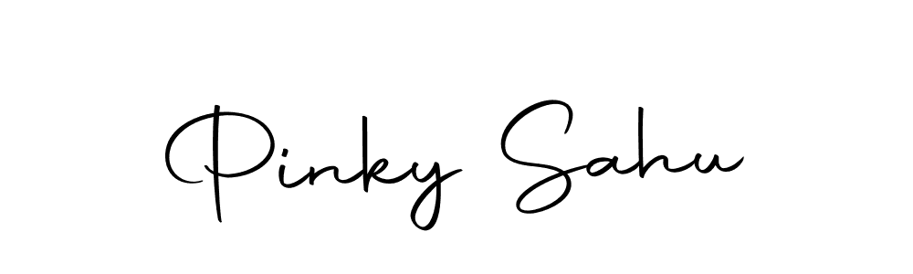 Make a beautiful signature design for name Pinky Sahu. Use this online signature maker to create a handwritten signature for free. Pinky Sahu signature style 10 images and pictures png