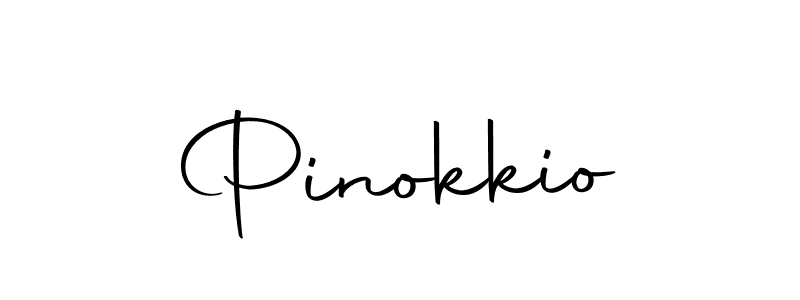 You should practise on your own different ways (Autography-DOLnW) to write your name (Pinokkio) in signature. don't let someone else do it for you. Pinokkio signature style 10 images and pictures png