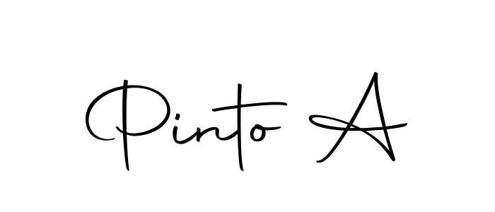 Create a beautiful signature design for name Pinto A. With this signature (Autography-DOLnW) fonts, you can make a handwritten signature for free. Pinto A signature style 10 images and pictures png