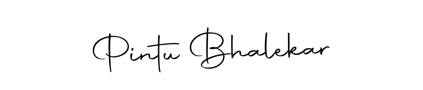 Make a beautiful signature design for name Pintu Bhalekar. Use this online signature maker to create a handwritten signature for free. Pintu Bhalekar signature style 10 images and pictures png