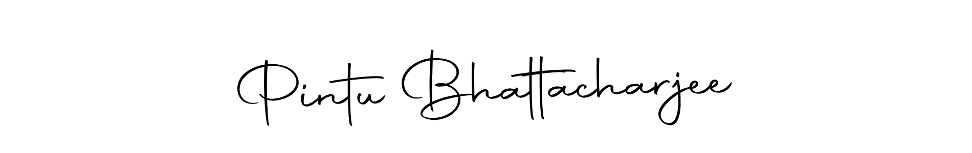 Make a beautiful signature design for name Pintu Bhattacharjee. With this signature (Autography-DOLnW) style, you can create a handwritten signature for free. Pintu Bhattacharjee signature style 10 images and pictures png