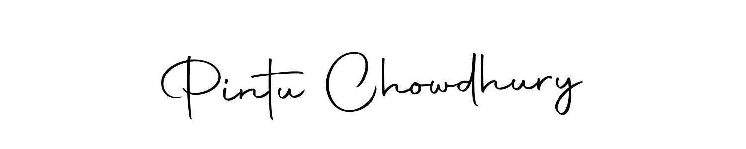 You can use this online signature creator to create a handwritten signature for the name Pintu Chowdhury. This is the best online autograph maker. Pintu Chowdhury signature style 10 images and pictures png