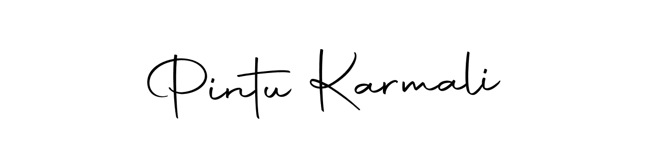 Make a beautiful signature design for name Pintu Karmali. With this signature (Autography-DOLnW) style, you can create a handwritten signature for free. Pintu Karmali signature style 10 images and pictures png