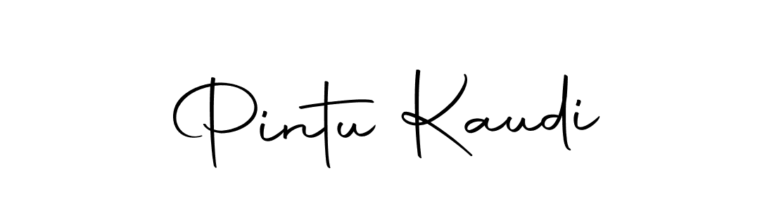 if you are searching for the best signature style for your name Pintu Kaudi. so please give up your signature search. here we have designed multiple signature styles  using Autography-DOLnW. Pintu Kaudi signature style 10 images and pictures png