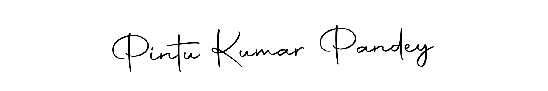 Make a beautiful signature design for name Pintu Kumar Pandey. Use this online signature maker to create a handwritten signature for free. Pintu Kumar Pandey signature style 10 images and pictures png