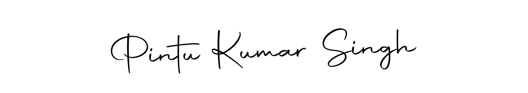 Similarly Autography-DOLnW is the best handwritten signature design. Signature creator online .You can use it as an online autograph creator for name Pintu Kumar Singh. Pintu Kumar Singh signature style 10 images and pictures png