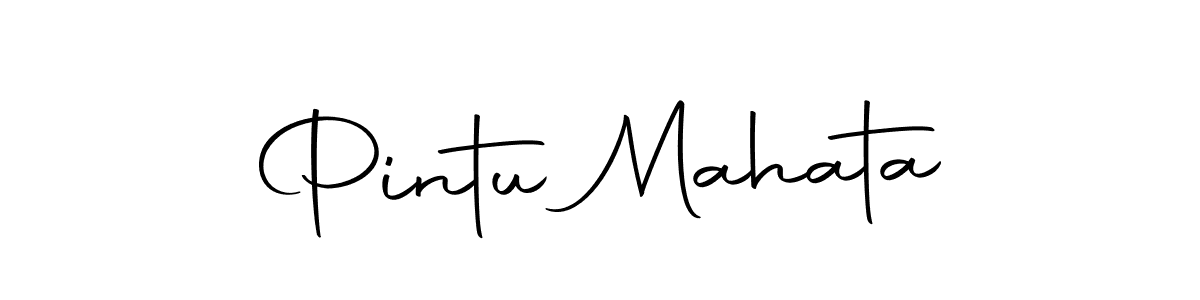 Make a short Pintu Mahata signature style. Manage your documents anywhere anytime using Autography-DOLnW. Create and add eSignatures, submit forms, share and send files easily. Pintu Mahata signature style 10 images and pictures png