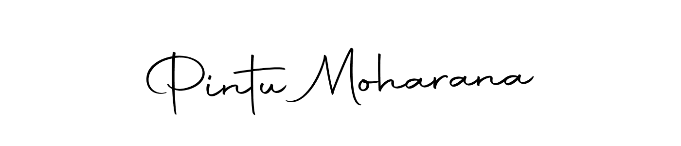 Make a beautiful signature design for name Pintu Moharana. With this signature (Autography-DOLnW) style, you can create a handwritten signature for free. Pintu Moharana signature style 10 images and pictures png