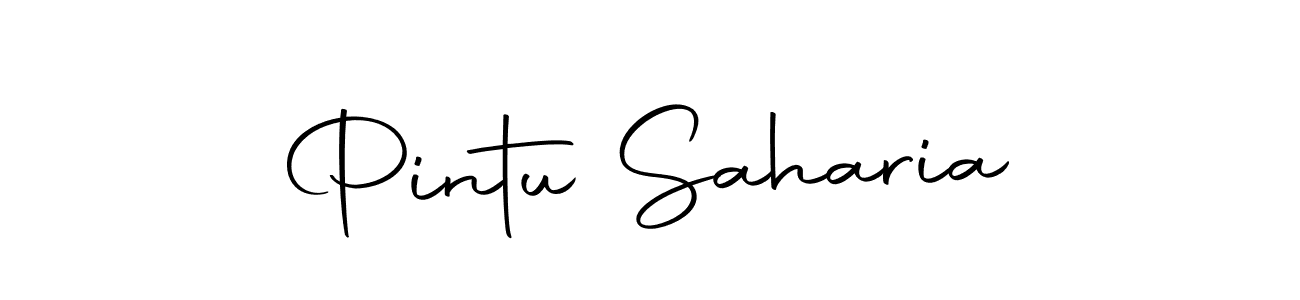 Use a signature maker to create a handwritten signature online. With this signature software, you can design (Autography-DOLnW) your own signature for name Pintu Saharia. Pintu Saharia signature style 10 images and pictures png