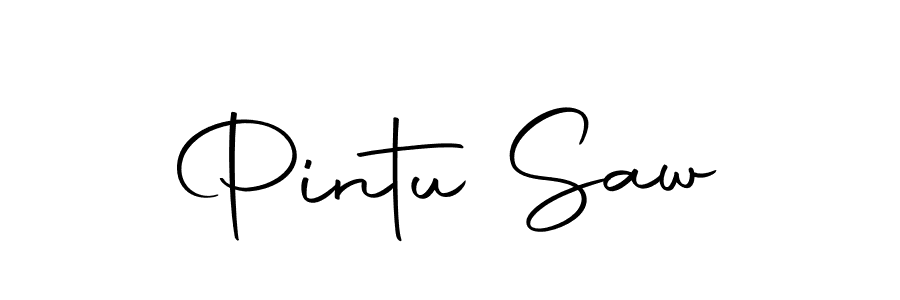 Design your own signature with our free online signature maker. With this signature software, you can create a handwritten (Autography-DOLnW) signature for name Pintu Saw. Pintu Saw signature style 10 images and pictures png