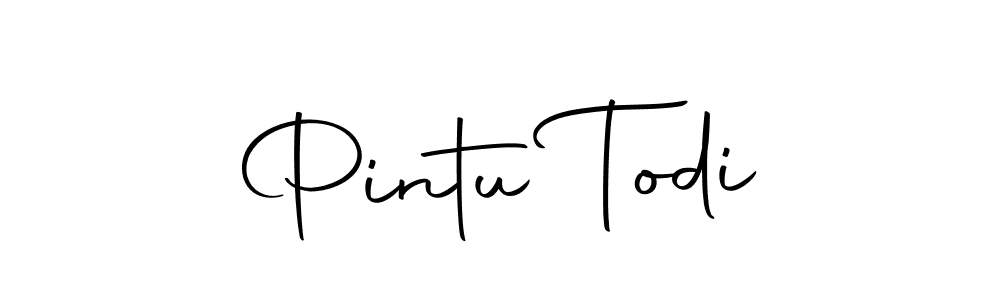 Use a signature maker to create a handwritten signature online. With this signature software, you can design (Autography-DOLnW) your own signature for name Pintu Todi. Pintu Todi signature style 10 images and pictures png