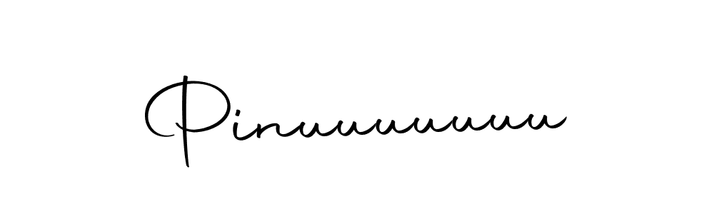 The best way (Autography-DOLnW) to make a short signature is to pick only two or three words in your name. The name Pinuuuuuuu include a total of six letters. For converting this name. Pinuuuuuuu signature style 10 images and pictures png