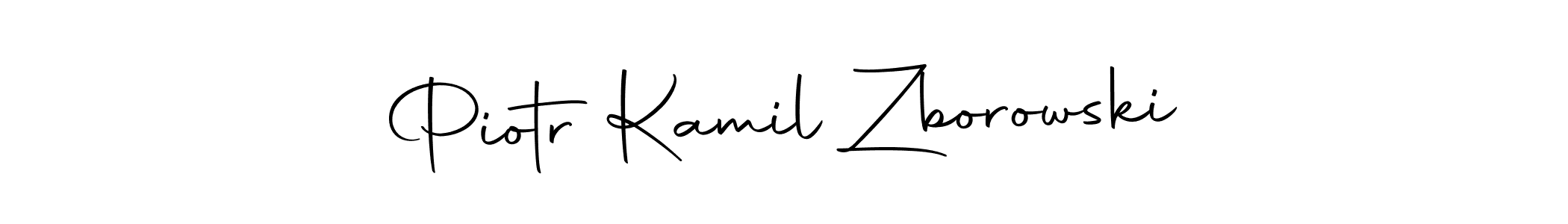 Also we have Piotr Kamil Zborowski name is the best signature style. Create professional handwritten signature collection using Autography-DOLnW autograph style. Piotr Kamil Zborowski signature style 10 images and pictures png